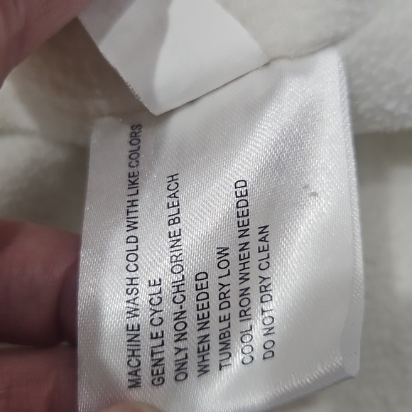 Michael Kors Light Grey Puffer Coat Size 7/8 - Picture 6 of 12